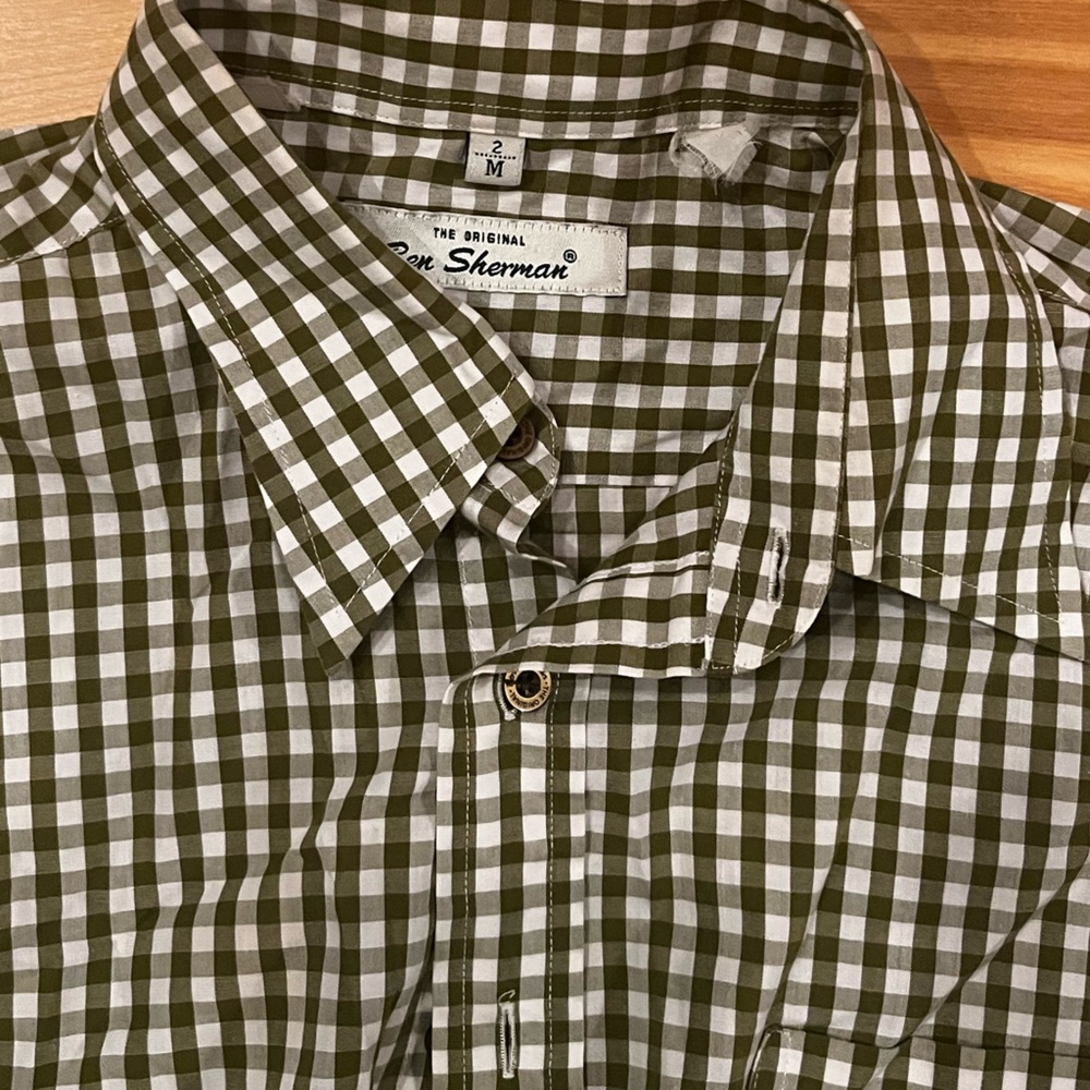 Mens Ben Sherman gingham shirt